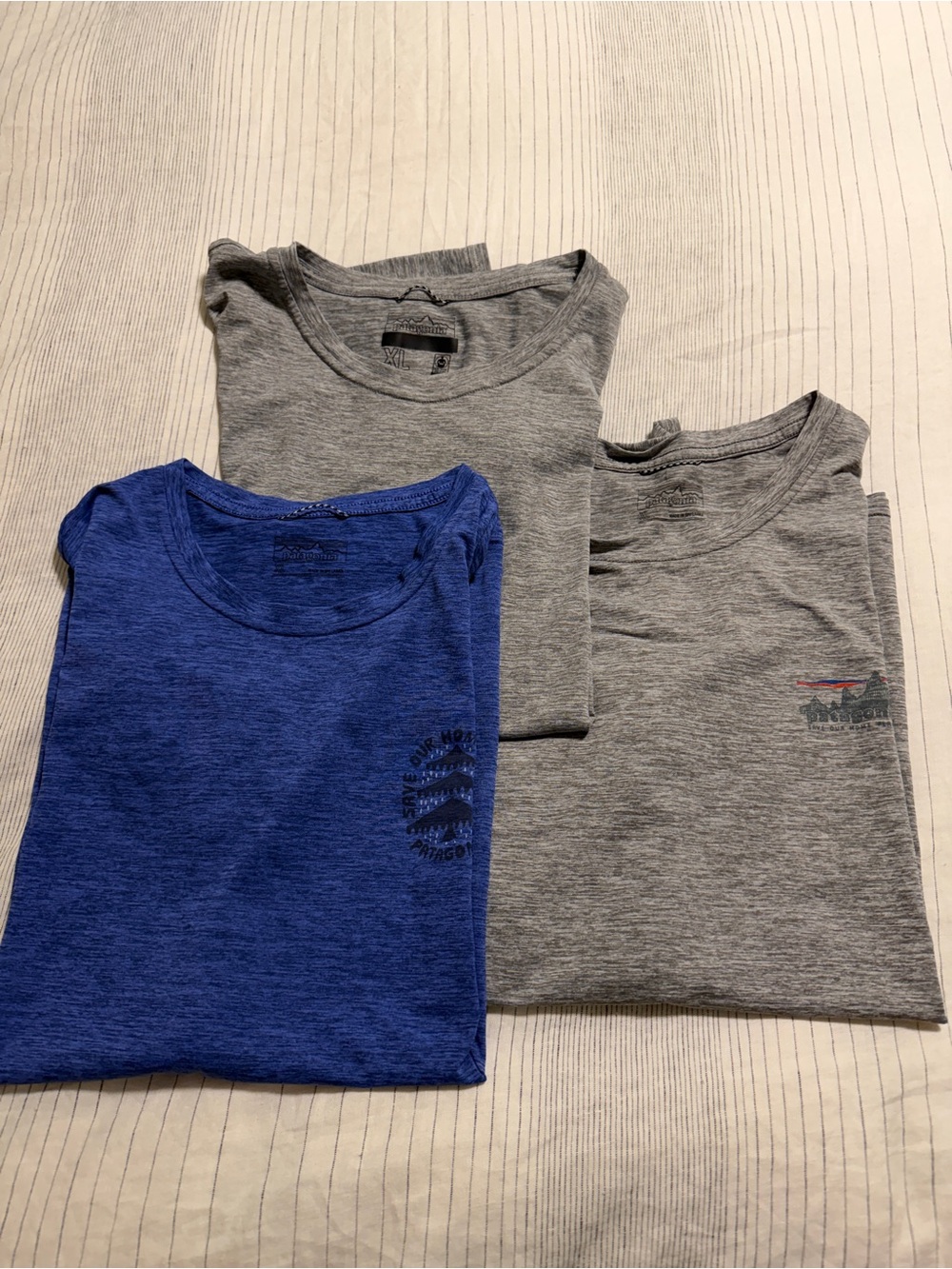 (3) Patagonia Capilene Cool Tshirts - Picture 2 of 16